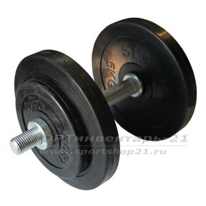 gantel obrezinennaya razbornaya 14,5 kg (ekonom)