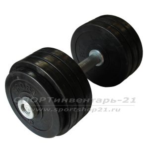 gantel obrezinennaya razbornaya 19,5 kg (funktsional)