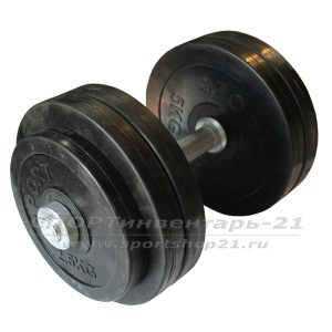 gantel obrezinennaya razbornaya 27 kg (ekonom)