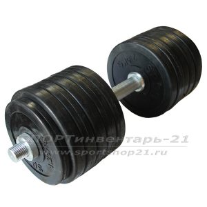 gantel obrezinennaya razbornaya 29,5 kg (funktsional)