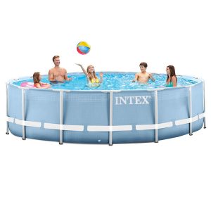 Каркасный бассейн на опорах intex 28736