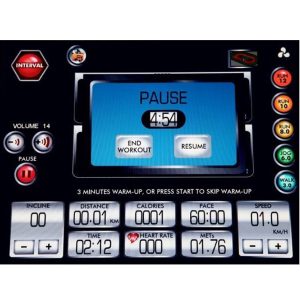 Spirit Fitness CT820 фото монитора