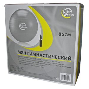 Мяч гимнастический 85см антивзрыв 1868LW упаковка