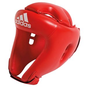 Шлем боксерский adiBH01 красный