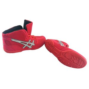 Борцовки MATFLEX тканевые красные