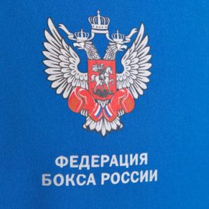 Форма боксерская Clinch Competition ФБР C115 синяя герб