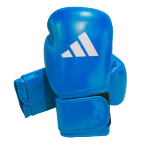 Перчатки боксерские Adidas (нат.кожа) синие