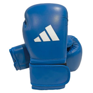 Перчатки боксерские Adidas (кож.зам) синие