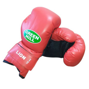 Перчатки Боксерские Green Hill BGL-2020 LION красный Classic (10oz)
